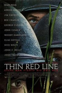 the thin red line movie poster