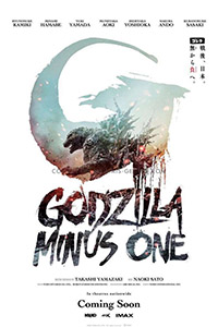 godzilla minus one movie poster